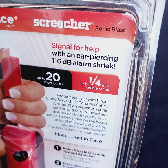 Mace Screecher Mini Air Horn Alarm - Picture 3 of 3